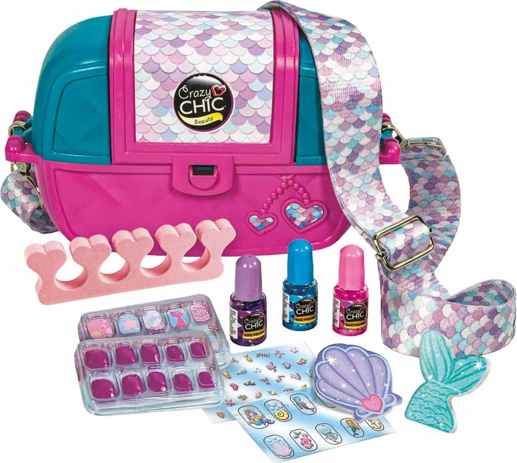 Clementoni Crazy Chic Nail Art Studio - Valigetta Smalti Bambini - 2