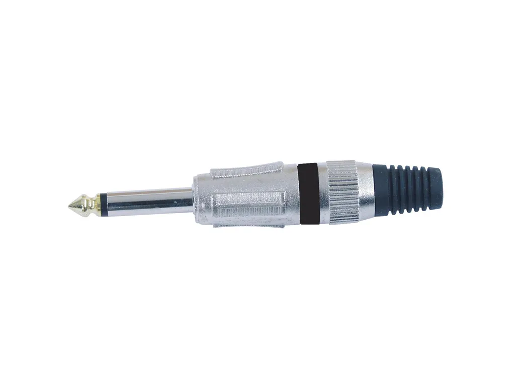Fiche Jack 6,3 Mono OMNITRONIC ROAD robuste contre les faux contacts lot 10