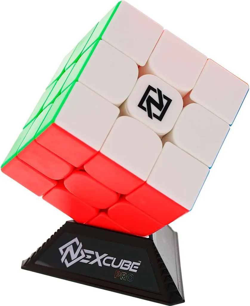 Nexcube 3x3 Pro Transparent One Size Cube de Vitesse Fluide et Rapide - 4