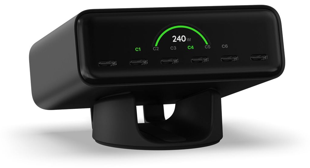 Caricabatterie da scrivania Satechi ChargeView (240W) – Immagine del prodotto 