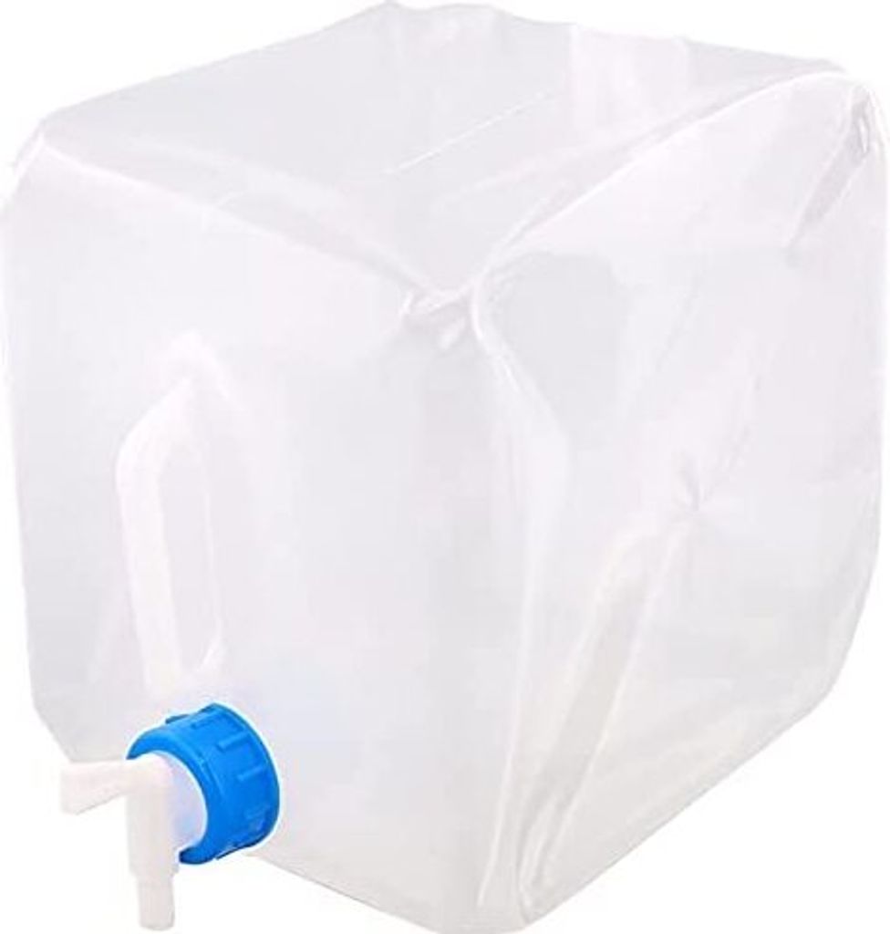 Froyak Wassertank Flatbar mit Zapfhahn 10l für Campingplatz Gartenparty.