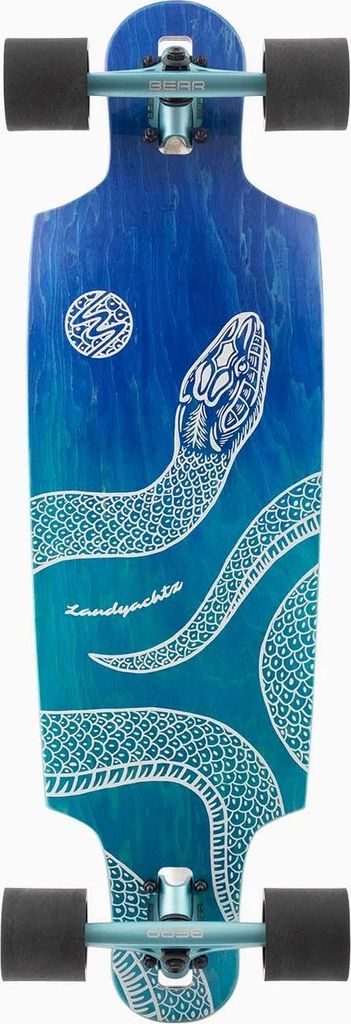 Landyachtz Drop Cat Python 33" Drop Through Longboard – Kompakt, komfortabel und super wendig