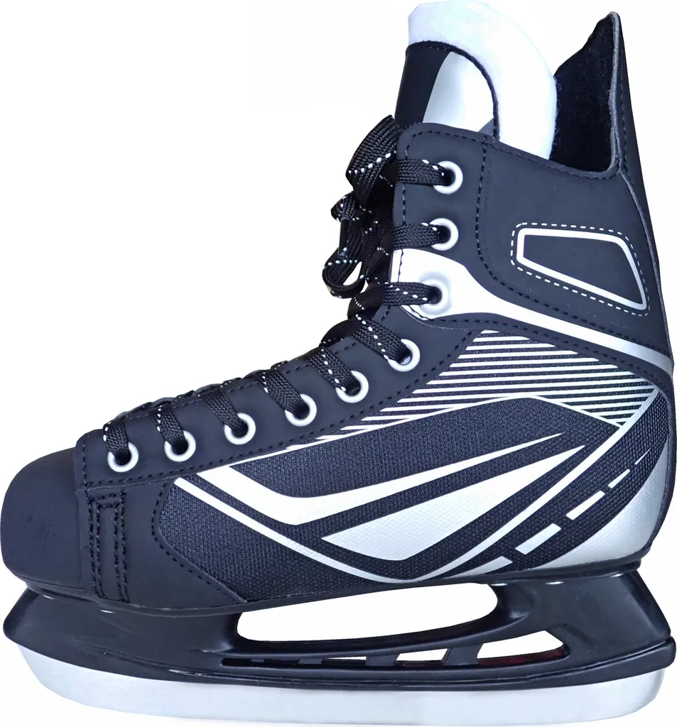 Patins de hockey garçons taille 38 anti-douleur avec maintien cheville