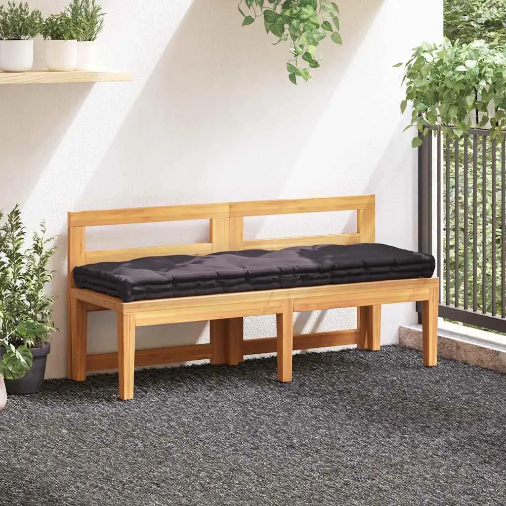 Cuscino Pallet 120x40 Cotone Antracite | Morbido per Bimbi e Relax