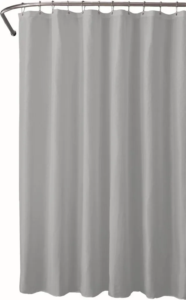 DuraHome Tenda Doccia PEVA 180x180 Grigia - Resistente e Igienica