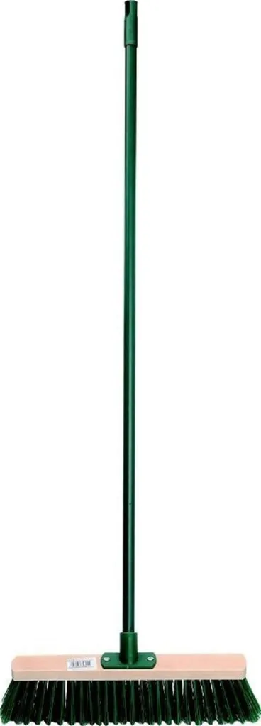 Balai de ménage VOREL avec fibres PVC 30 cm et manche ergonomique complet