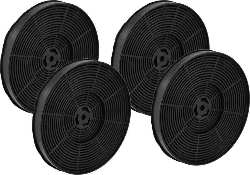 vhbw 4x Aktivkohlefilter Ersatz für Respekta MIZ0031 für Produktbild 