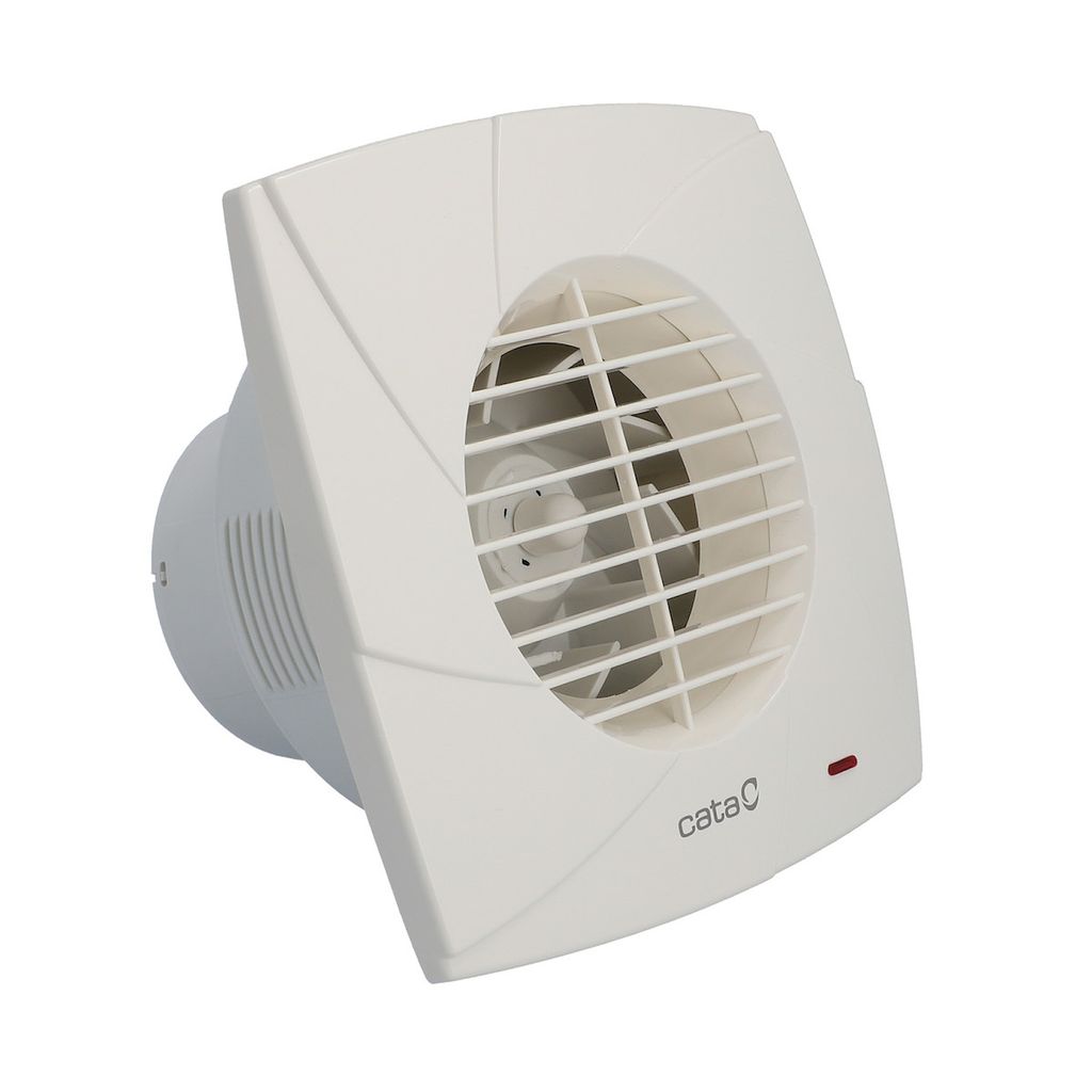 Cata CB-100 PLUS Radial-Badlüfter, 25W, Rohrleitung 100mm, Weiß