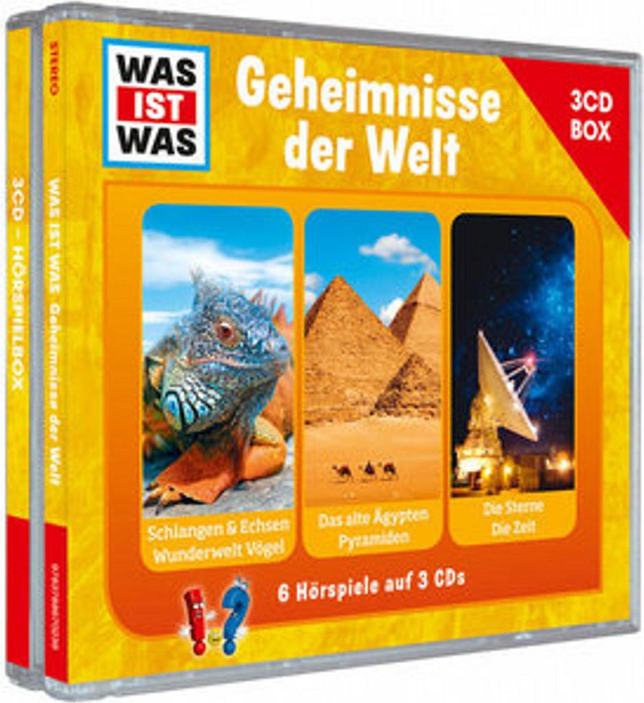 Was Ist Was-Was Ist Was 3-CD Hörspielbox Vol.3-Geh Produktbild 