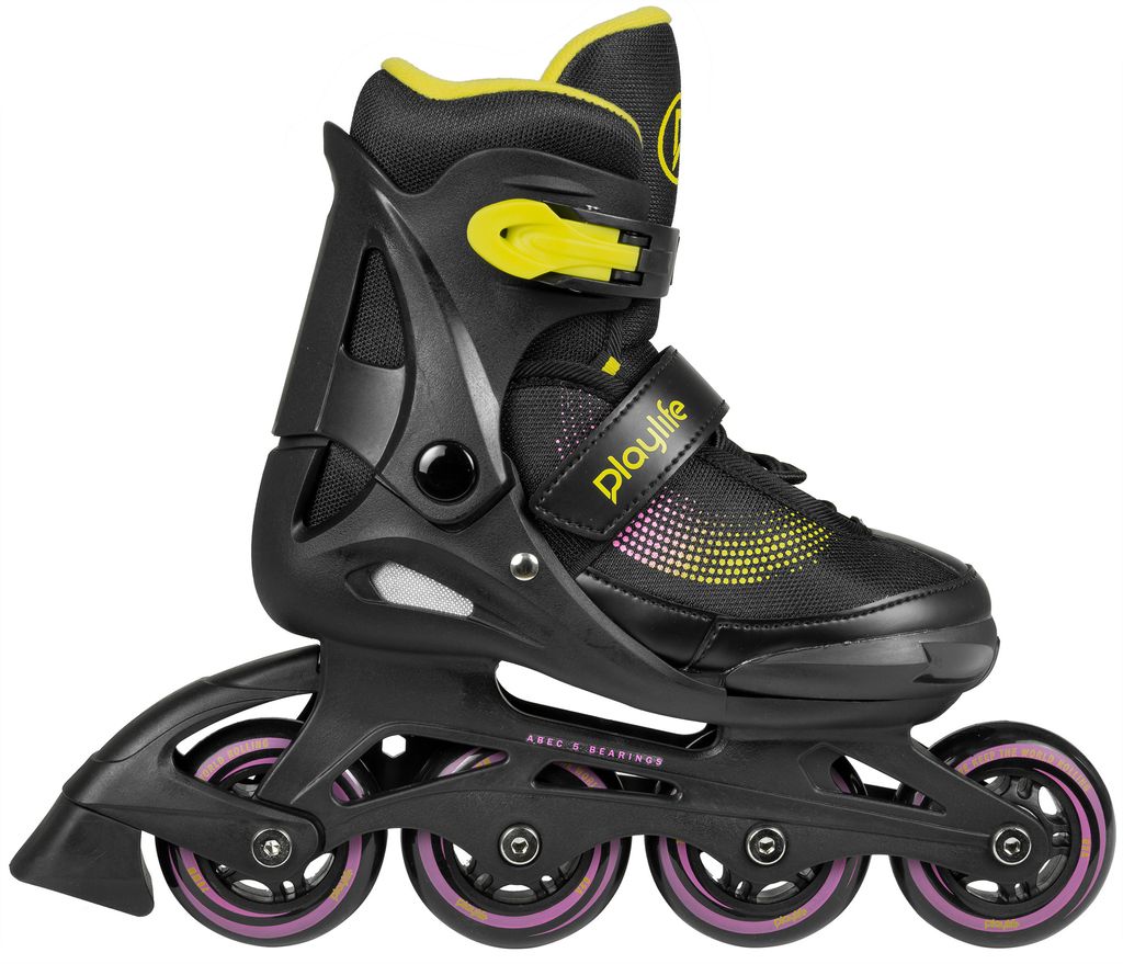 Playlife Joker Inline-skates Schwarz EU 28-31 Kinder Produktbild 