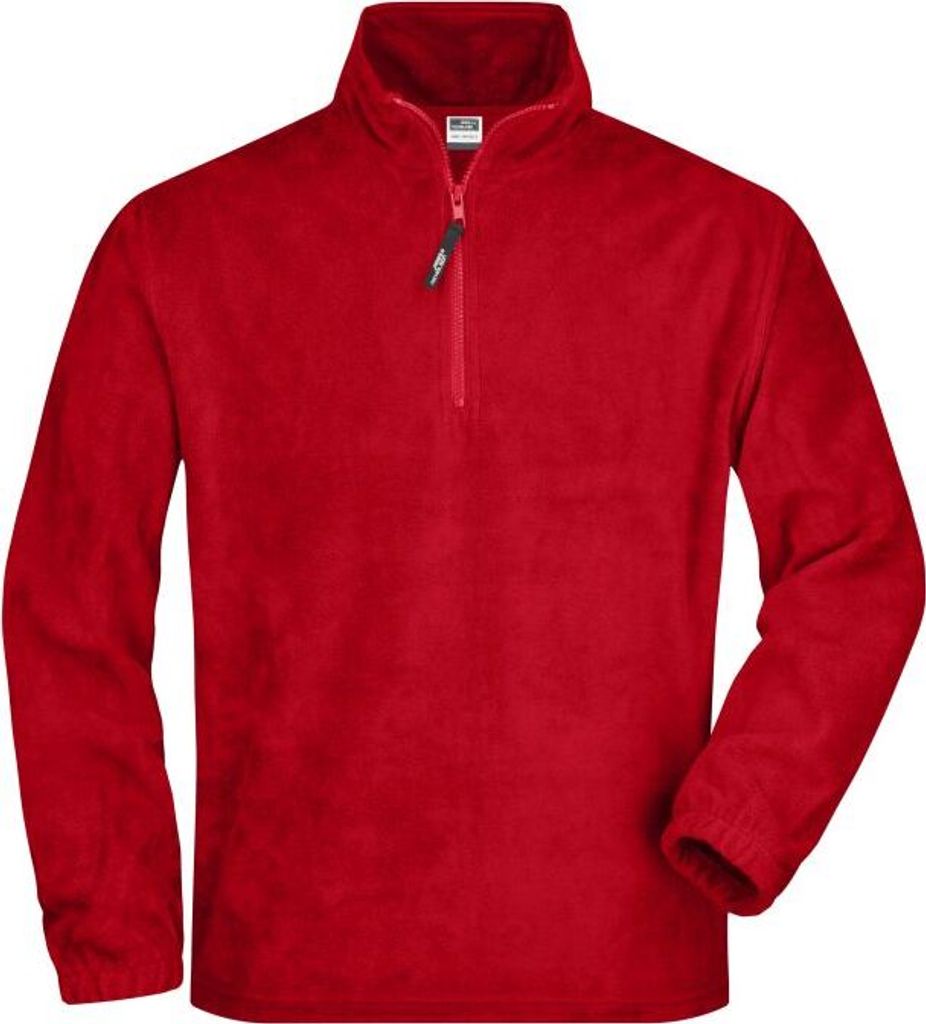 Sweatshirt in schwerer Fleece-Qualität red, Gr. XL