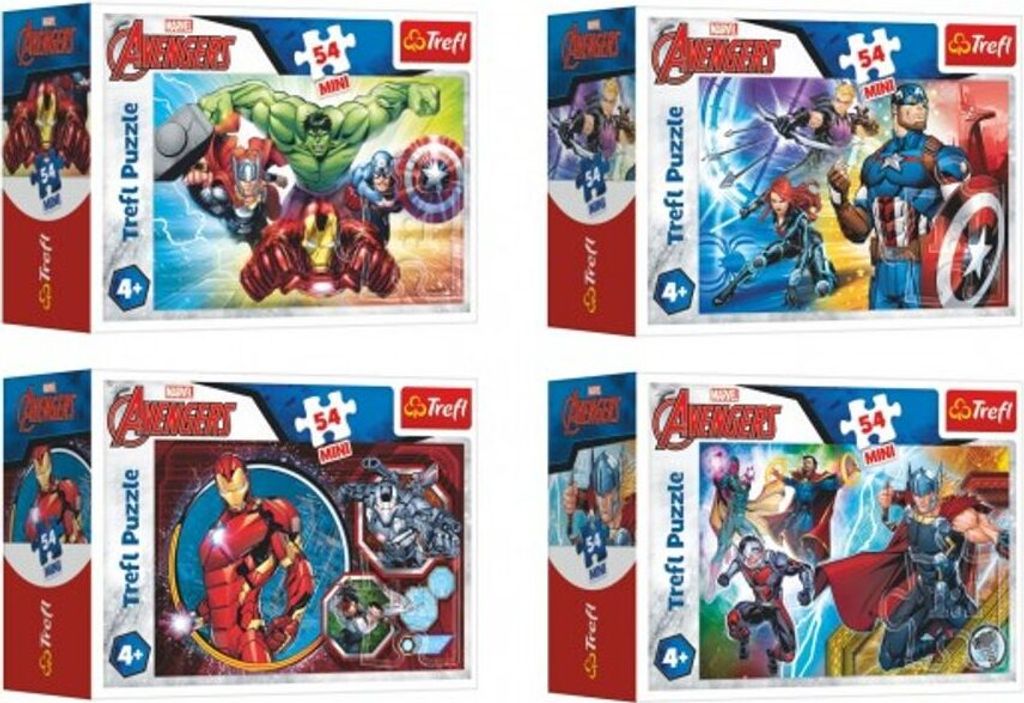 Trefl 54166, 54 kusov, Komiks, 4 rok / roky Obrázok produktu 