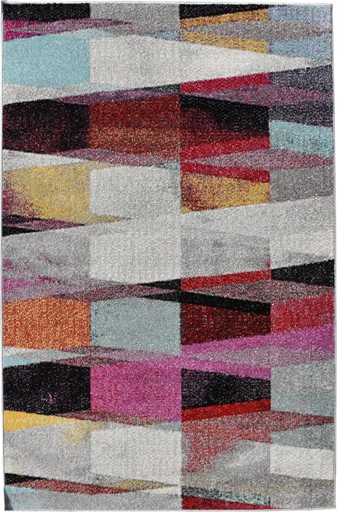 Tapis de décoration ELYZA motif ethnique pour réchauffer salon et chambre