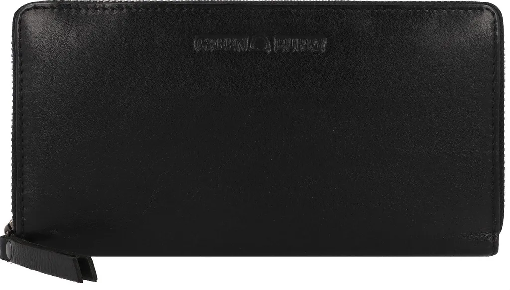 Porte-monnaie Cuir Anti-Piratage RFID Greenburry Colombiana Sécurisé 20cm