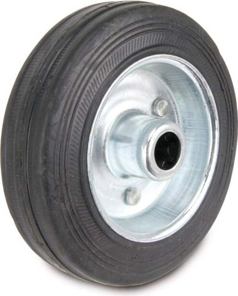 KRAFTMANN 80959 Plné gumové kolo 100 mm, ocelový ráfek Obrázek produktu 