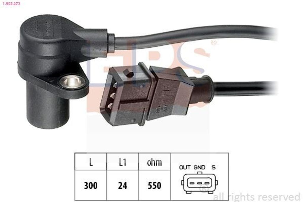 EPS 1.953.272 Kurbelwellensensor Impulsgeber für DAEWOO LANOS (KLAT)