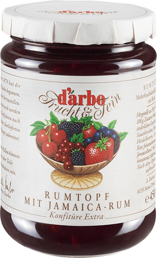 Darbo Rumtopf mit Jamaica Rumsel Produktbild 