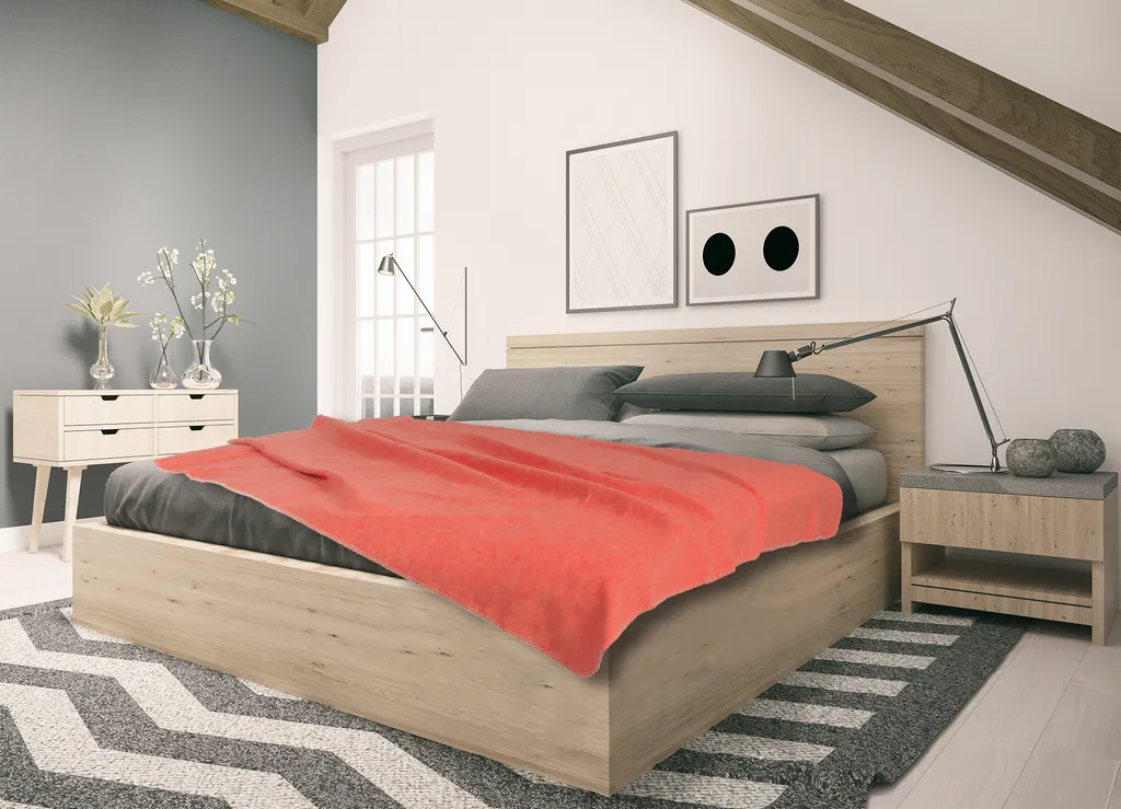 Coperta Eco Sleepling Germany 150x200 Arancione Ökotex Green