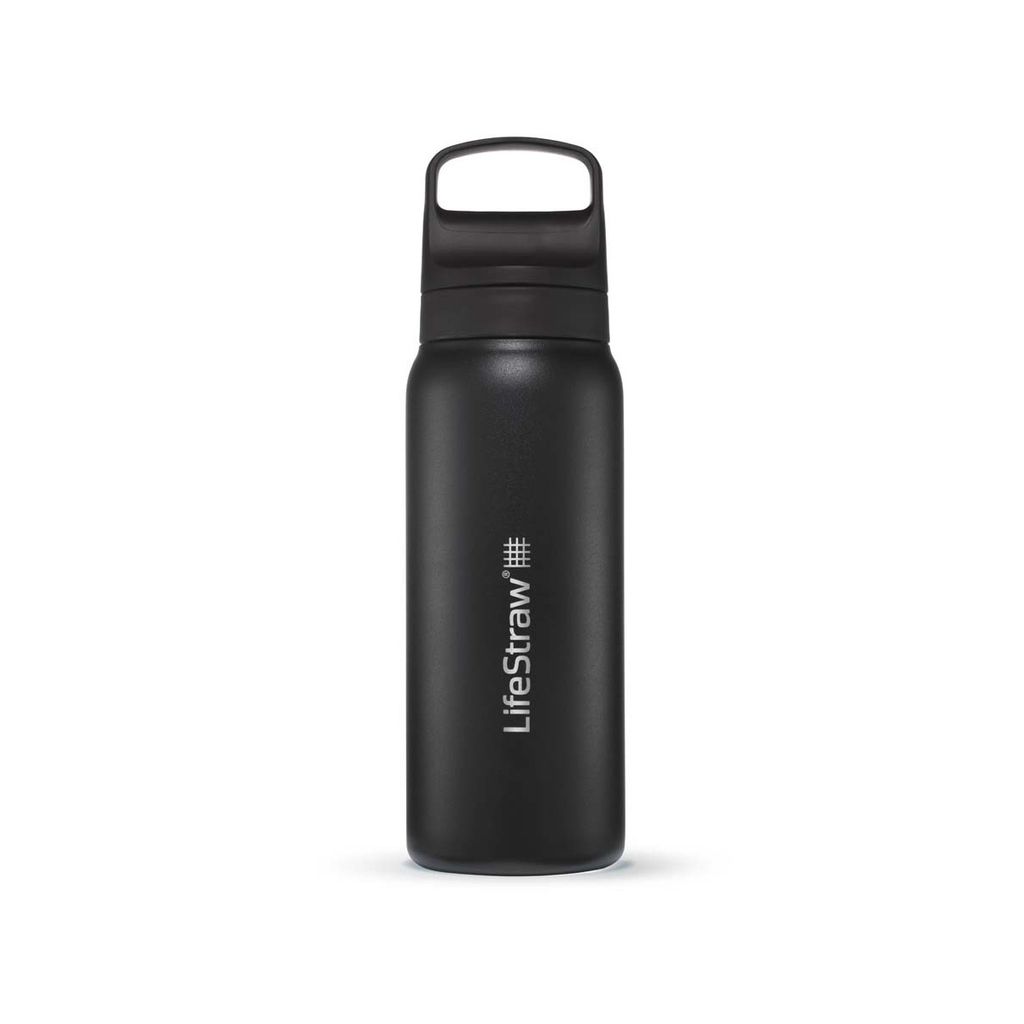 LifeStraw bottiglia filtro acqua Go 2.0 nero in acciaio Immagine del prodotto 