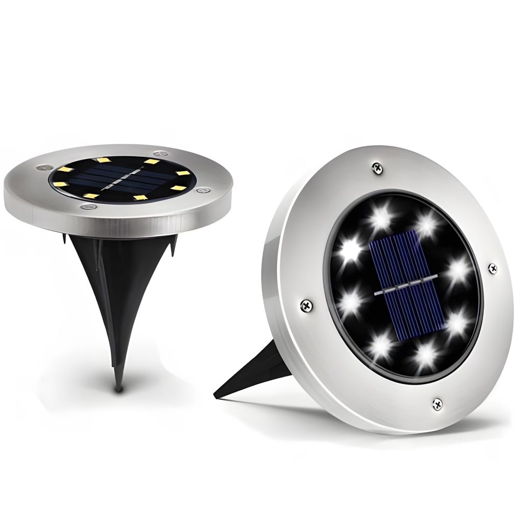 12 x 8LEDs Solarleuchten Garten, Solarlampe, Solar Produktbild 2