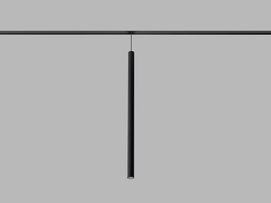 Bande LED slim 3000K noire MAG MIKY - Éclairage design blanc chaud