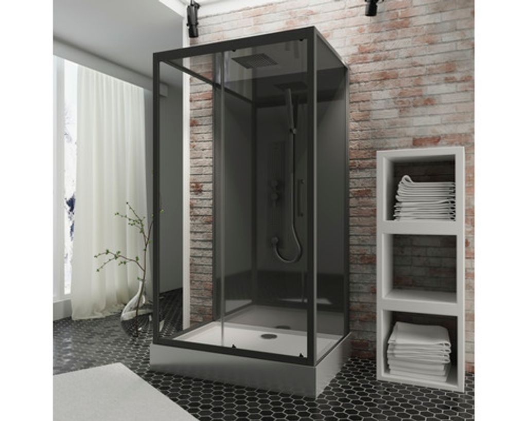 Komplettdusche SCHULTE Bali ExpressPlus 85 x 115 x 215 cm Produktbild 