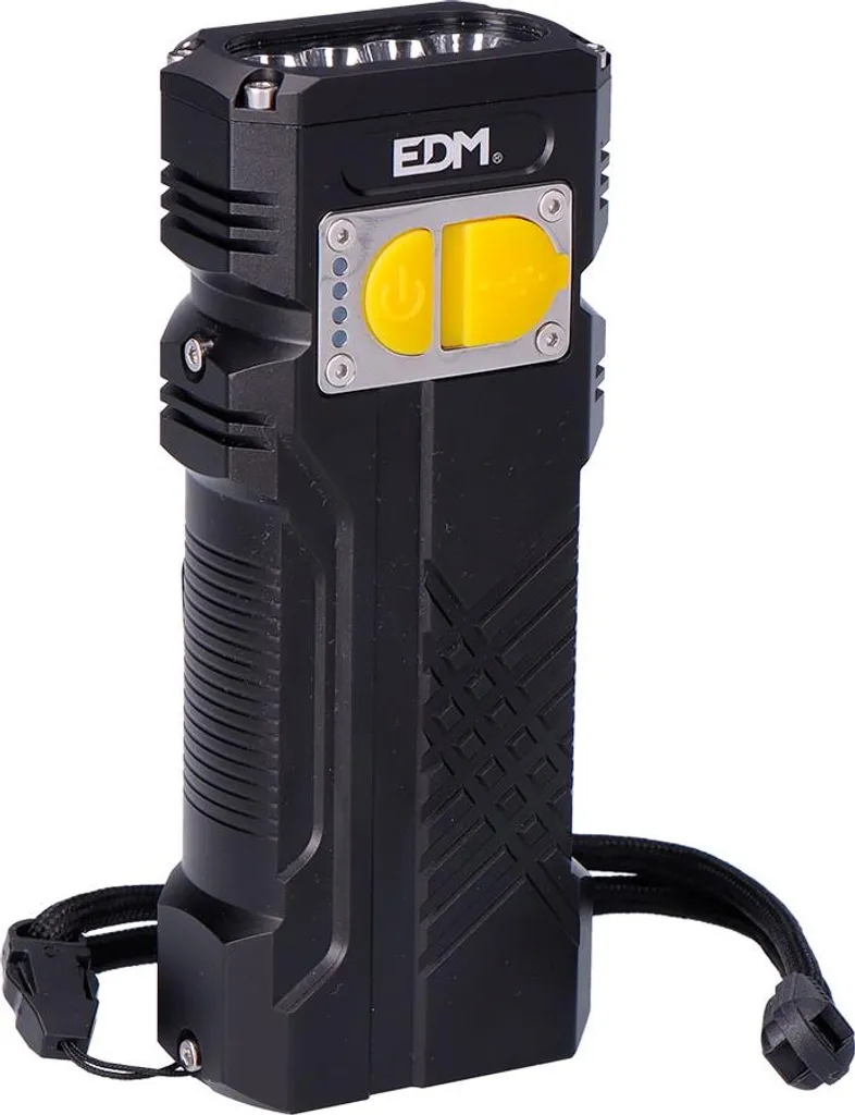 Lampe de poche longue portée 10000 lm rechargeable LED puissante T6