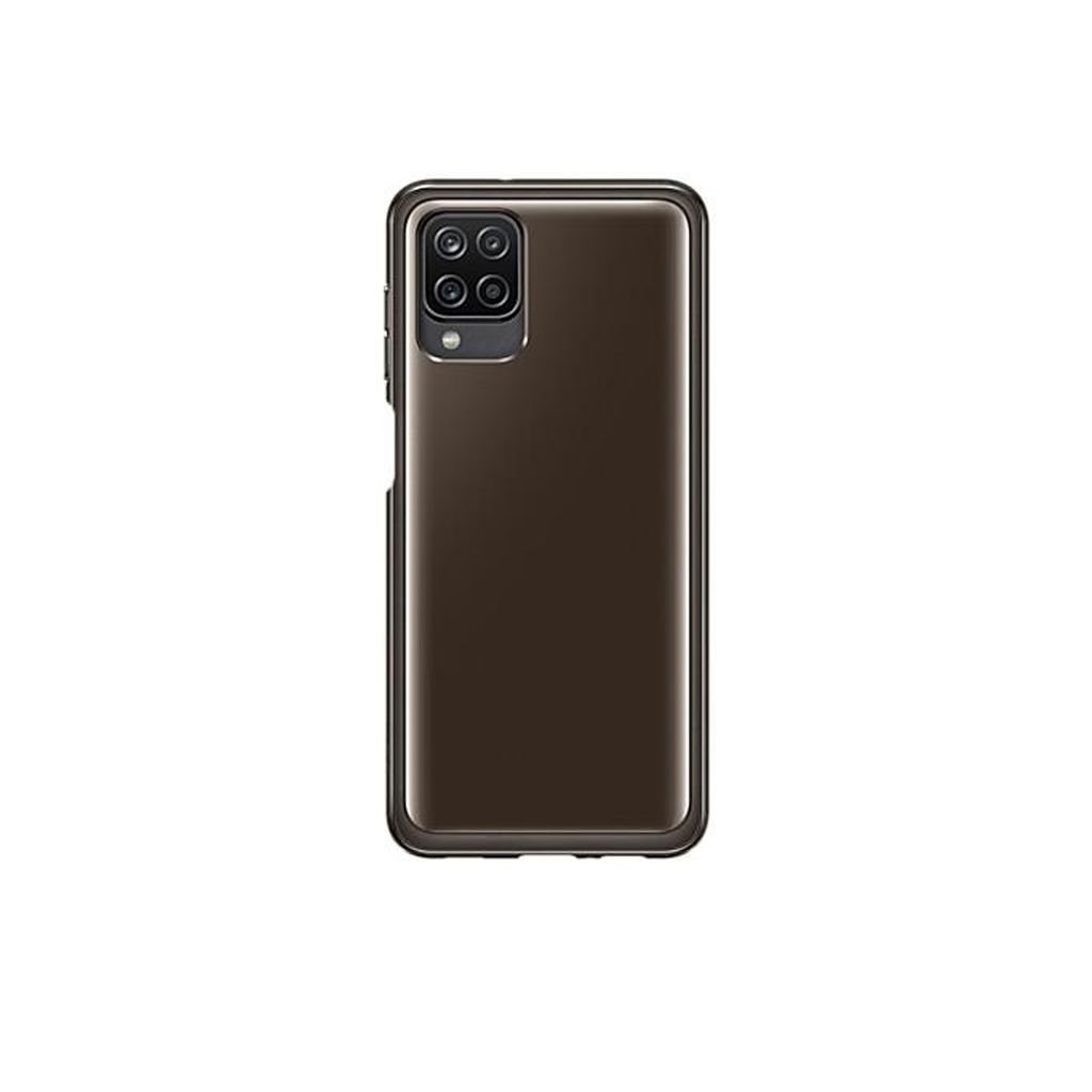 Etui Samsung Ef-Qa125Tbegeu A12 Clear Cover Nero Immagine del prodotto 
