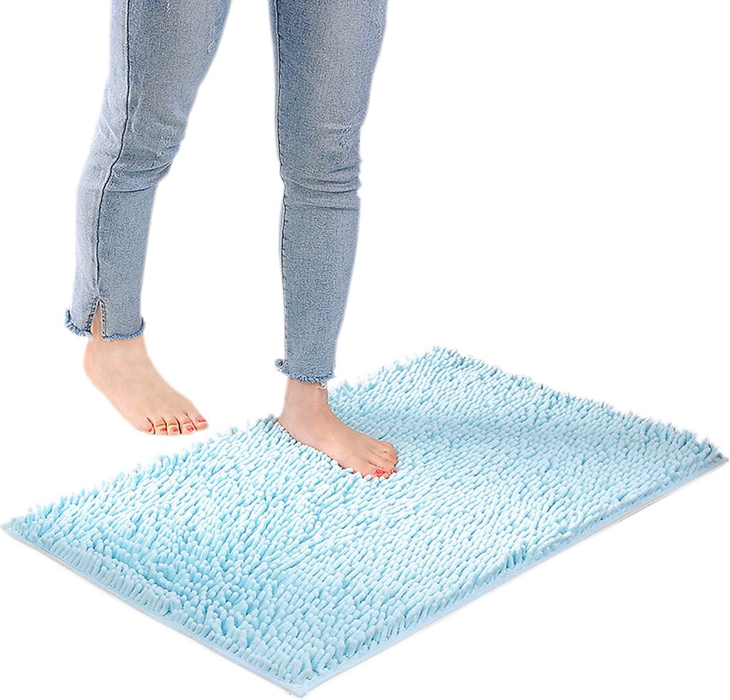 2 Stuck Badematte rutschfest Badezimmerteppich 40x60 cm - Produktbild 
