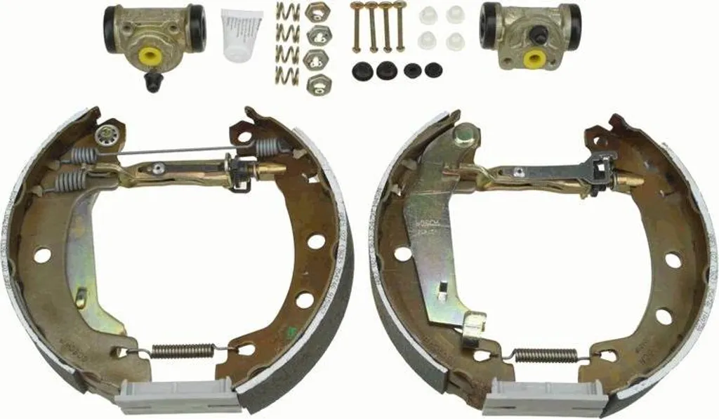 Jeu de mâchoires de frein arrière pour Megane - Kit complet TRW GSK1060