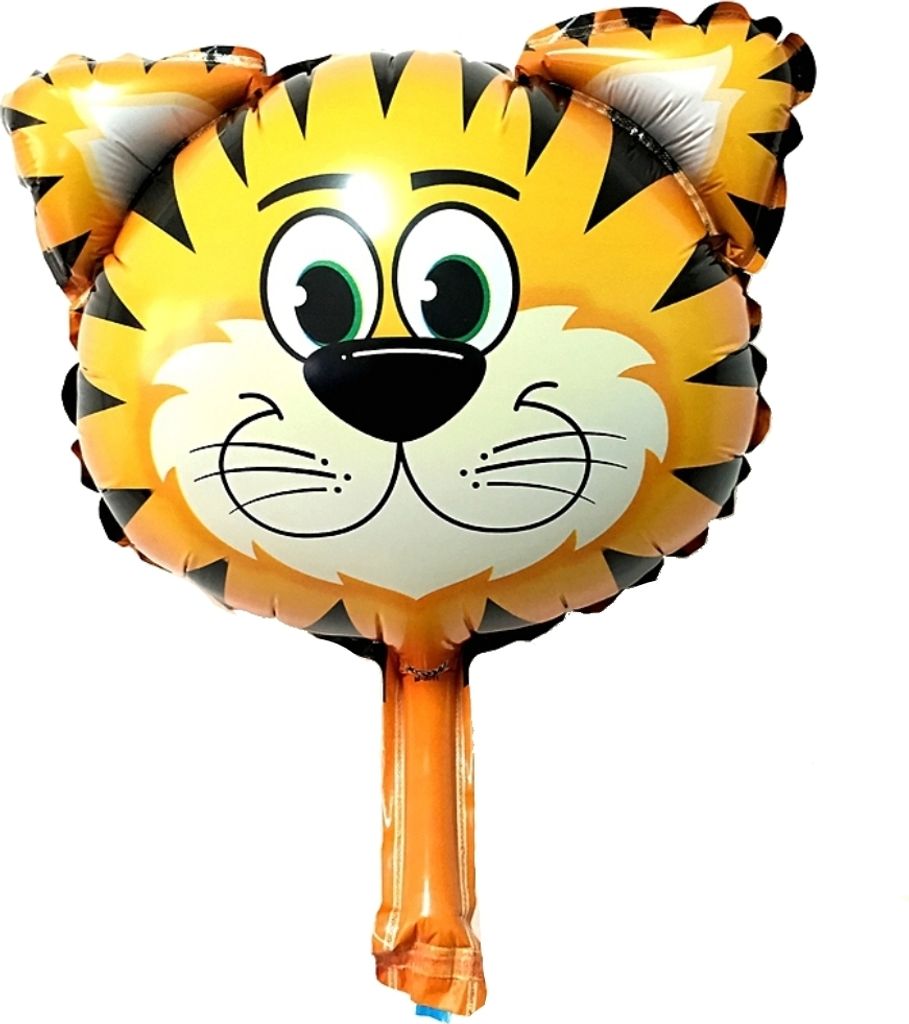 Tiger Folienballon 26 x 27 CM Luftballon