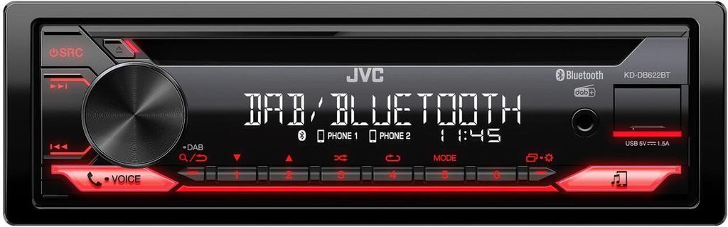 JVC KD-DB622BT - Autoradio Bluetooth | DAB+ | CD | Spotify Immagine del prodotto 