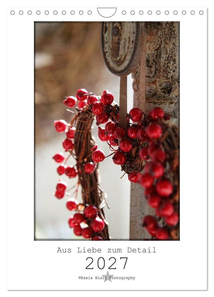 Aus Liebe zum Detail (Wandkalender 2027 DIN A4 hoch), CALVENDO Monatskalender