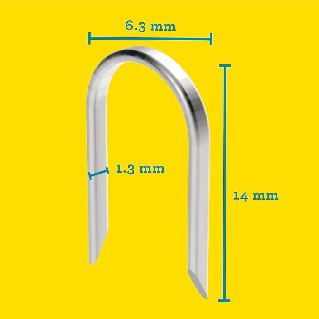 Offerta 5000 Graffe Rapid 36 14mm DP per Cavi Antifurto e TV - 6