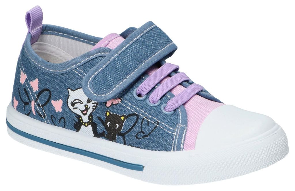 American Club TEN188, Mädchen Turnschuhe Klettverschluss Produktbild 