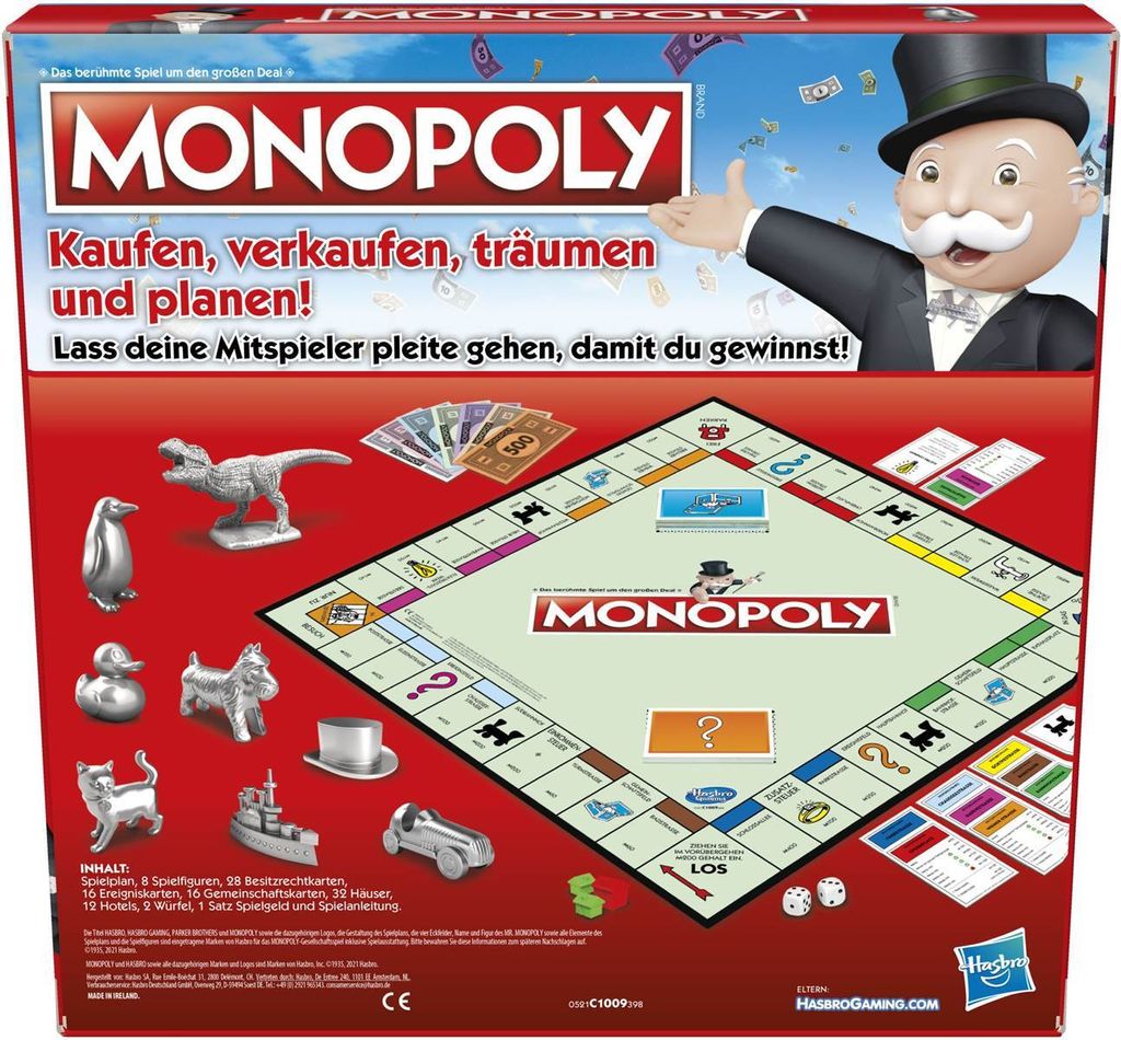Monopoly Brettspiel, Brettspiel, Wirtschaftliche Produktbild 15