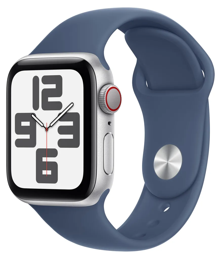 Montre connectée Apple Watch SE 40mm argent 4G pour le quotidien