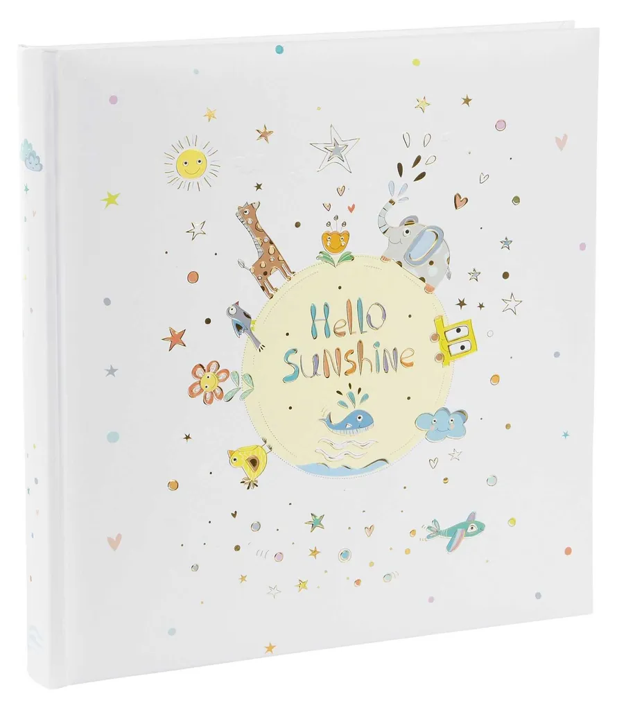 Album de souvenirs Goldbuch HELLO Sunshine 30x31 cm pour mariage et voyage