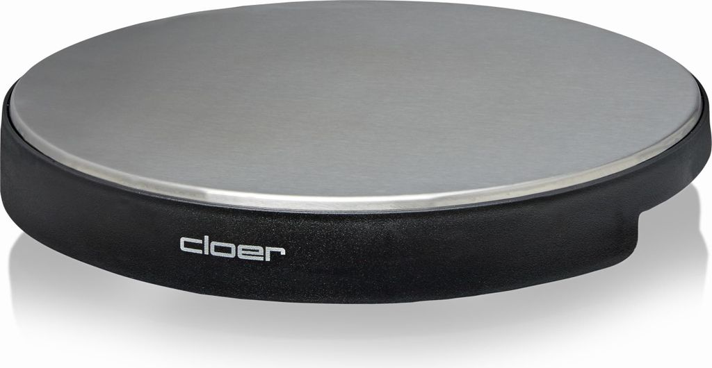 CLOER 6718 Plaque chauffante, Couleur:Noir Image du produit 