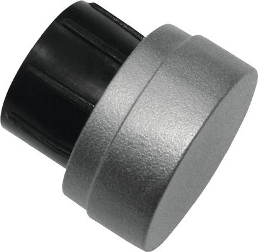 Endkappe für Industrial Home silber Ø 25 mm 2 Stk.