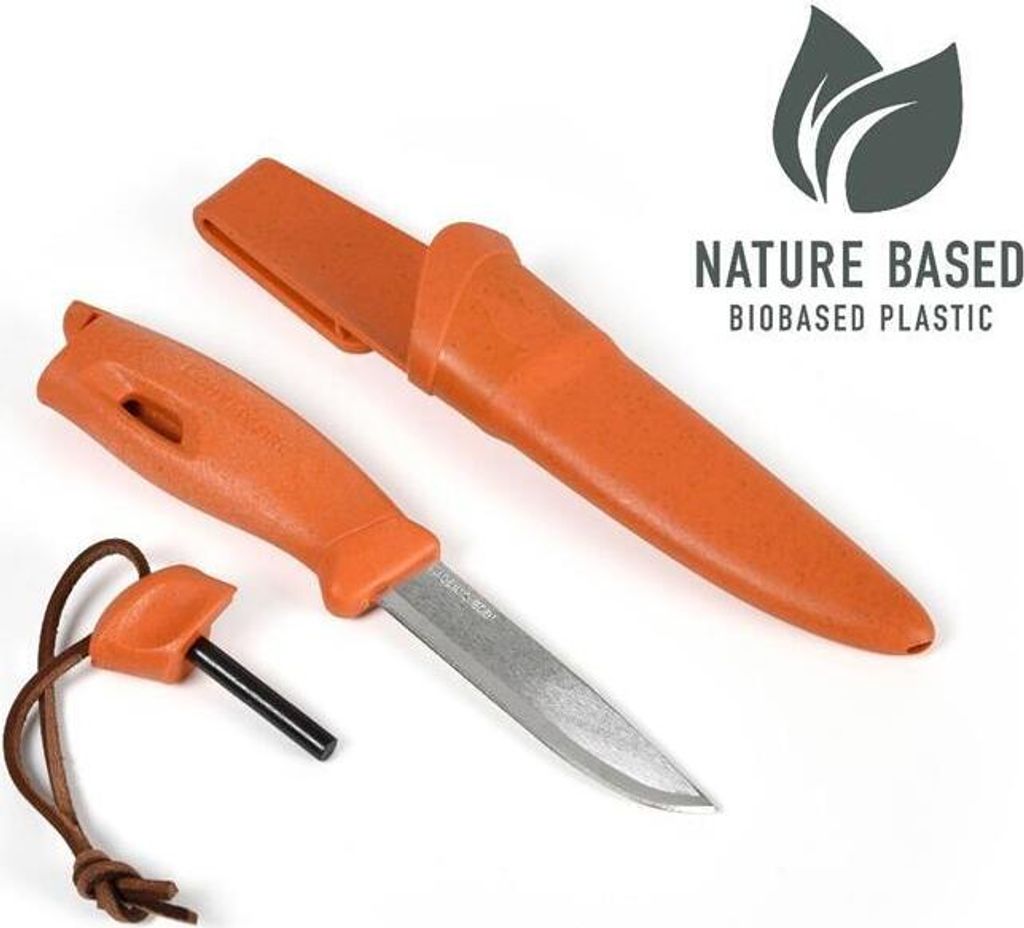 Zapáľte môj oheň Švédsky nôž FireKnife2v1 - hrdzavo Obrázok produktu 