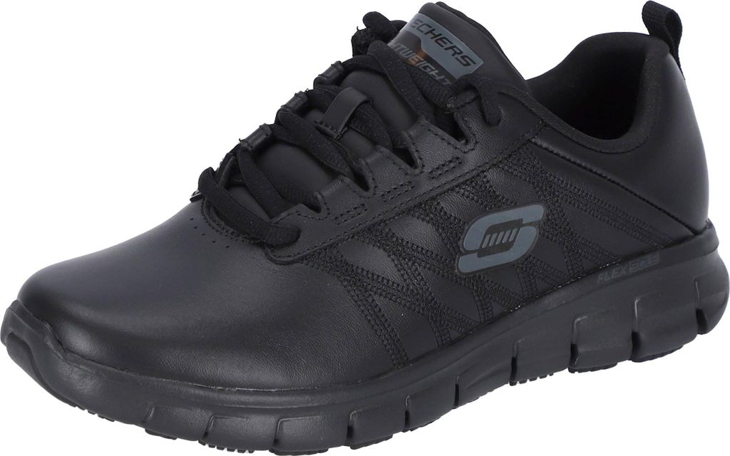 Skechers Work ERATH SURE TRACK Damen OB Sneakers Schwarz 40