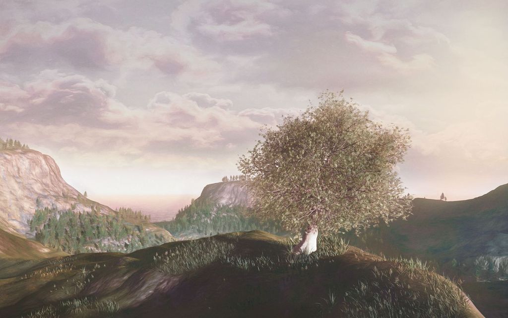 Komar Fototapete Berglandschaft Beigebraun - 611229 - 400 x 250 cm