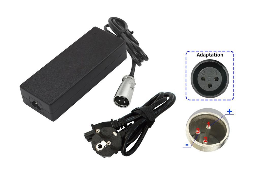 PowerSmart 29,4 V 2,35 A Caricabatterie con connettore XLR Immagine del prodotto 