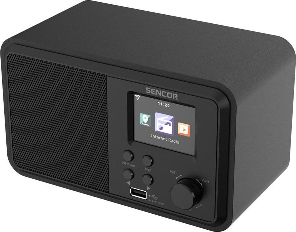 Sencor Radio SIR 5100WDB 4 Watt,WiFi,FM,DAN+,USB Obrázok produktu 