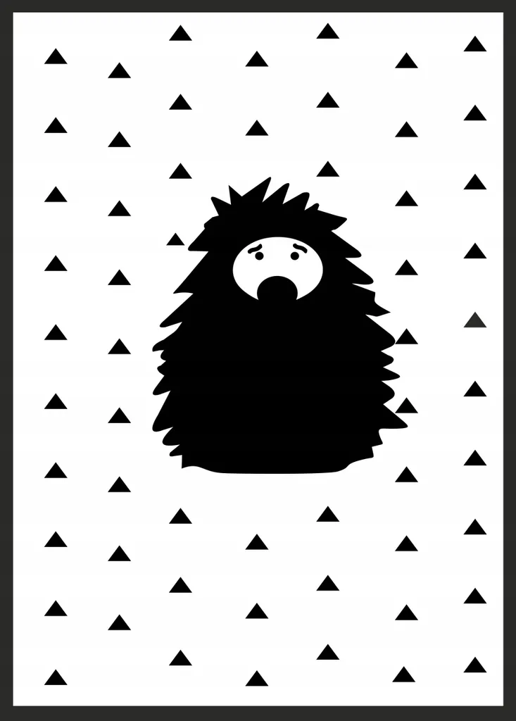 Poster Incorniciato 33x43 P164 - Quadro Moderno per Stanza Bambini