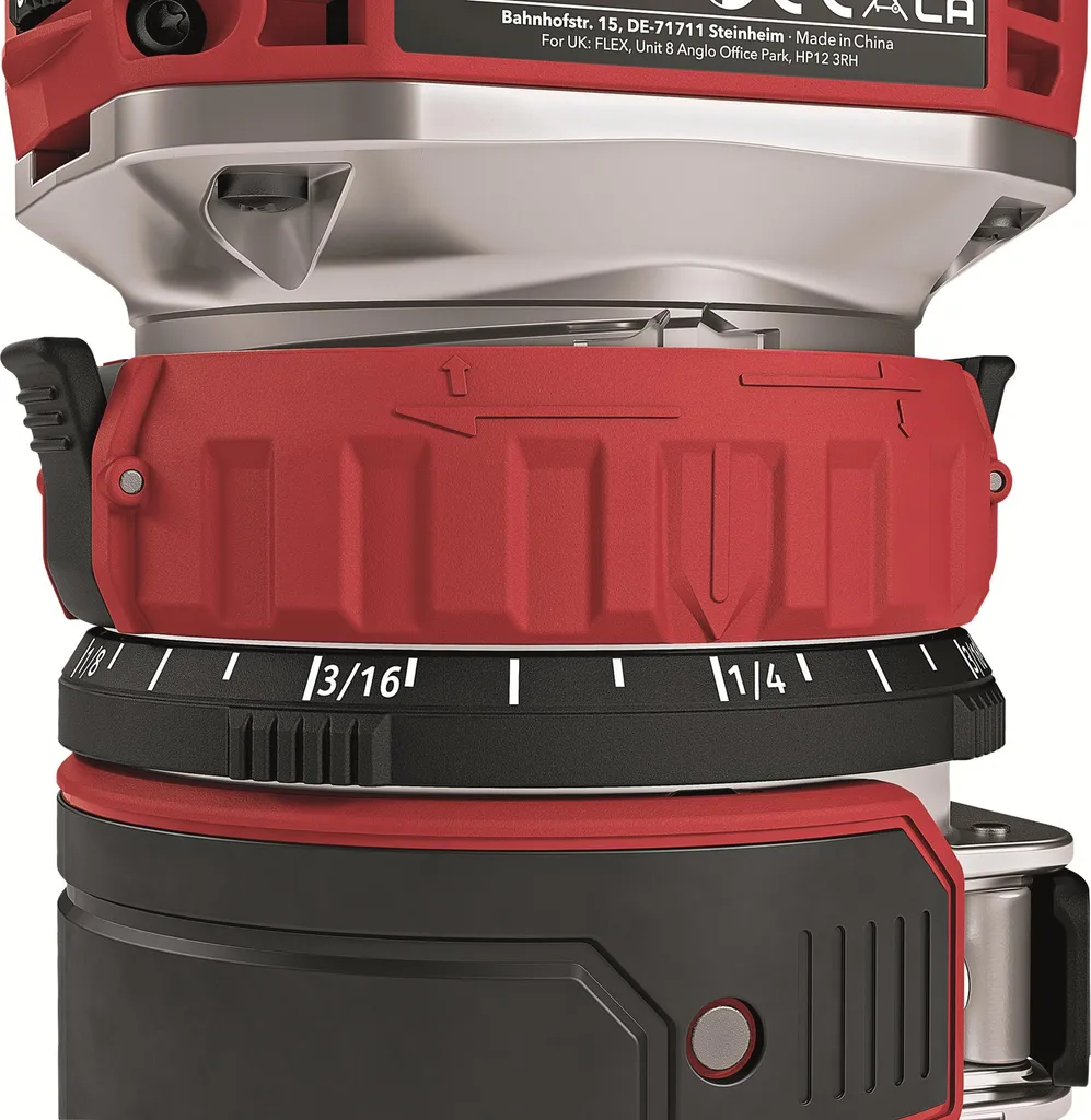Défonceuse et affleureuse portative FLEX pour finitions de chants 18V - 8