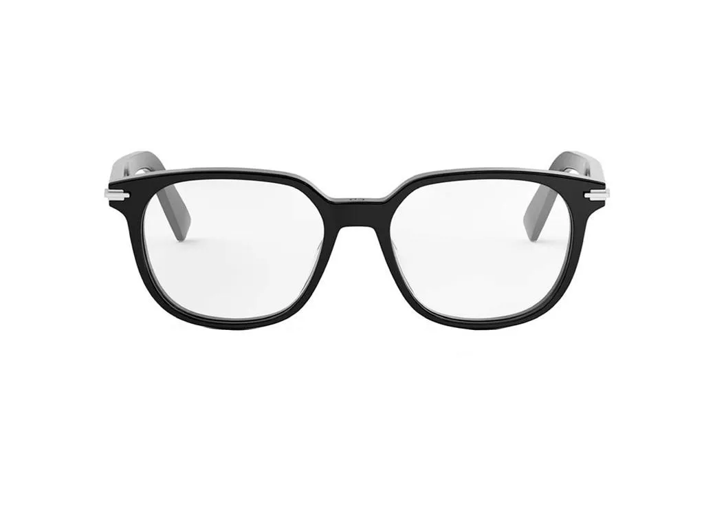 DiorBlacksuitO S25I 1000 Monture Optique Dior en Acétate Noir Élégante
