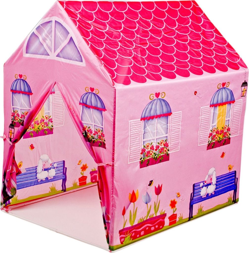 PIXINO Kinderspielzelt Rosa Villa
