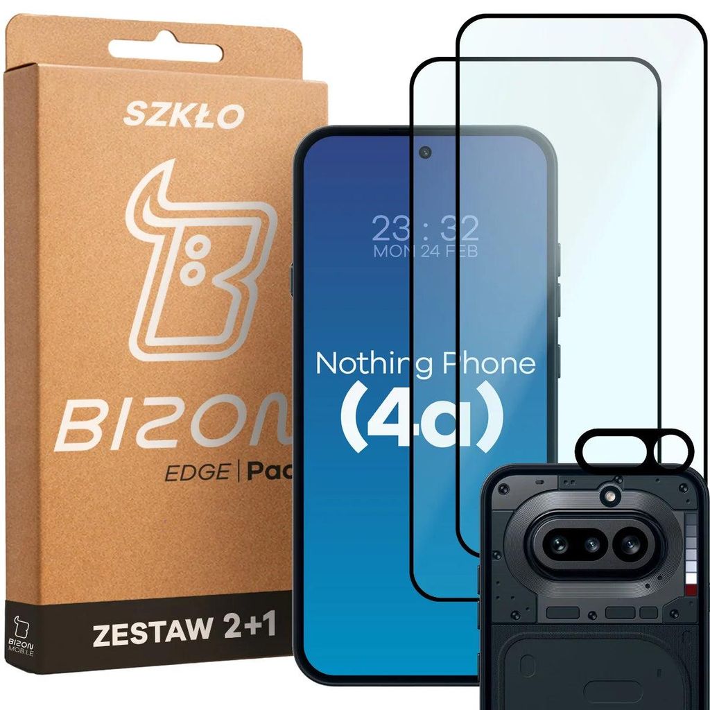 2x Gehärtetes Glas + Kameraschutz für Nothing Phone (4a), Produktbild 